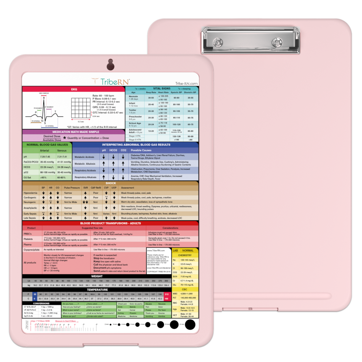 Nursing Clipboard with Storage